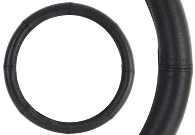 Produktbild von AMiO 01771 Lenkradbezug Ø49-51cm Schwarz Lenkradhülle