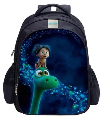Obrázok produktu pre Detský batoh s motívom dinosaurov, 42 cm, vhodný pre chlapcov a dievčatá, vodeodolný, veľký