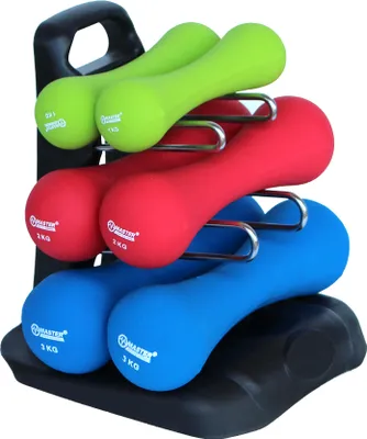 Obrázok produktu pre Sada neoprénových činiek MASTER, 12 kg