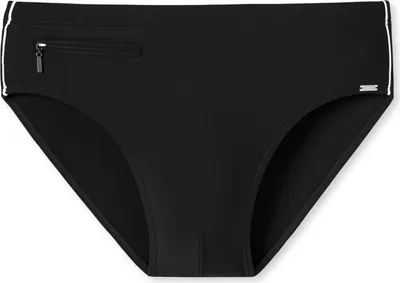 Produktbild von Schiesser Herren Badehose Slip Komfort Gr. 7  schwarz