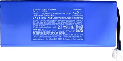 Produktbild von TECHTEK Akku Kompatibel mit [EDAN] F15, X12 Ersetzt 01.21.064381, für 120010-O, für ID996