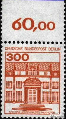 Produktbild von Briefmarken Berlin (West) 1982 Mi 677A Oberrandstück gestempelt Burgen und Schlösser