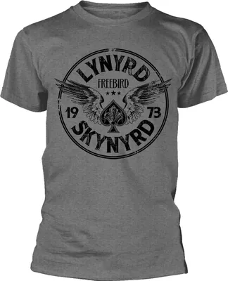 Image de Lynyrd Skynyrd - "Freebird '73" T-shirt homme/femme unie RO10022 (L) (Gris)