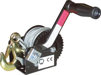Immagine prodotto di Verricello con fune da 10 metri, 5 mm - con freno manuale