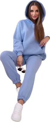 Obrázok produktu pre Modrá bavlnená súprava s potlačou