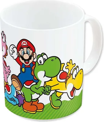 Zdjęcie produktu dla Kubek rodzinny Super Mario 325 ml - pomysł na prezent dla fanów