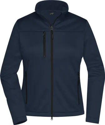 Produktbild von James & Nicholson Softshelljacke Damen JN1171 Gr. M navy