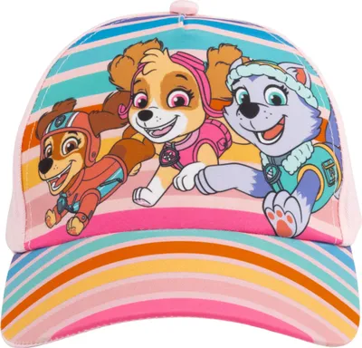 Produktbild von Paw Patrol Kappe für Mädchen - Rainbow Kinder Cap Basecap Baseballkappe verstellbar Rosa