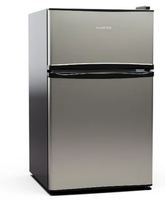 Kühl-Gefrierkombination 86 L, 61 L Kühlteil, 25 L Gefrierfach, silber