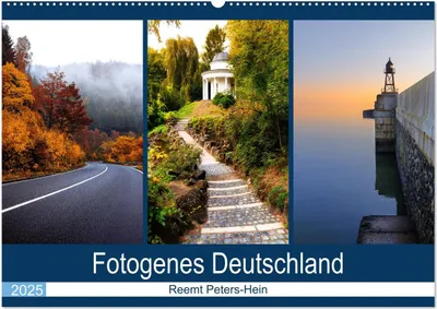 Produktbild von Fotogenes Deutschland (Wandkalender 2025 DIN A2 quer), CALVENDO Monatskalender