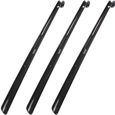 Productafbeelding van Set van 3 Extra Lange Schoenlepels 65 cm – Ideaal voor Gemakkelijk Schoenen Aantrekken
