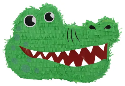 Produktbild von Pinata "Krokodil Kopf" | 41x27x7,5cm