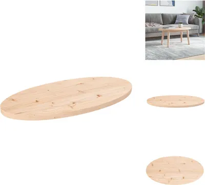 Obrázok produktu pre vidaXL Stolová doska 70x35x2,5 cm z borovicového masívu - Stolové dosky