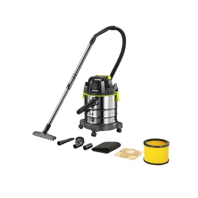 Image de Ryobi R18WDV-0 Aspirateur de déchets solides et liquides 18V ONE+ 18 Lt batterie (boîtier uniquement)