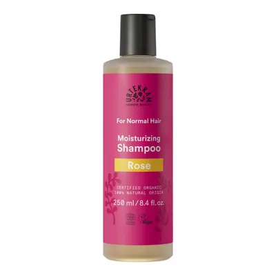 Productafbeelding van Urtekram Shampoo rozen normaal haar (250 ml)
