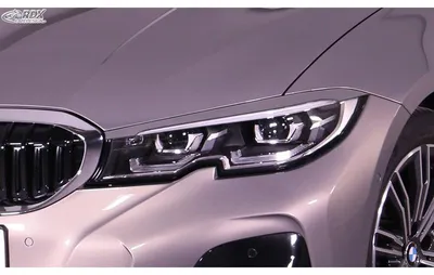 Produktbild von RDX Racedesign Scheinwerferblenden Scheinwerferblende RDSB163 Vorne für BMW 3 Touring (G21)