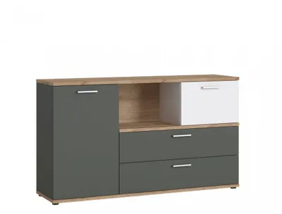 Image de Large commode avec portes et tiroirs pour le salon ou la chambre Twenty