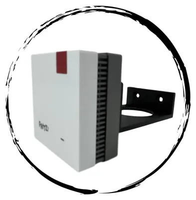 Produktbild von TronicXL Verlängerung/Wandhalterung für W-LAN Repeater kompatibel mit Fritz Repeater 600 1200 1750E 2400 AVM Fritz! Halterung Wandhalter Wand Montage WLAN Verstärker (Nur Wandhalter)