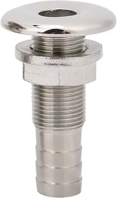 Marine Rumpfdurchführung 316 Edelstahl Abfluss 3/8 inch