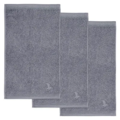 Immagine prodotto di Asciugamano per ospiti Möve "Superwuschel" confezione da 3 pezzi grigio 30x50 cm