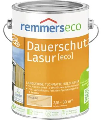 Obrázek produktu pro Remmers eco Permanentní ochranná lazura bezbarvá 2,5 l