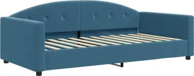 Produktbild von vidaXL Tagesbett Blau 100x200 cm Samt