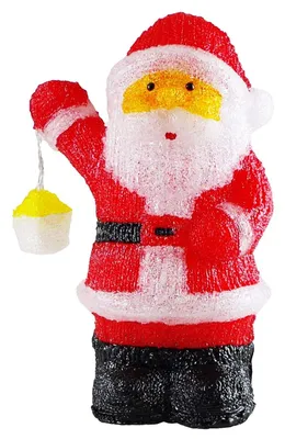 Immagine prodotto di 80 LED figura di Babbo Natale / Father Christmas in acrilico IP44 per interni ed esterni