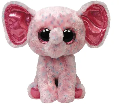 Produktbild von Ellie - Elefant pink gepunktet, 15cm