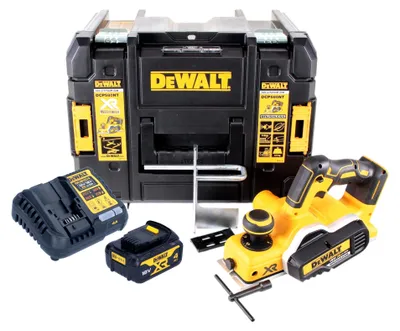 Immagine prodotto di DeWalt DCP 580 M1 Pialletto a batteria 18V in valigetta TSTAK + 1x Batteria DCB 182 4,0 Ah + Caricabatterie DCB 115