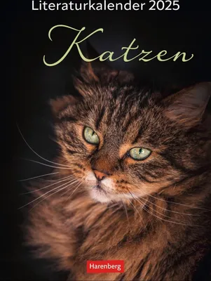 Produktbild von Literaturkalender Katzen Wochen-Kulturkalender 2025