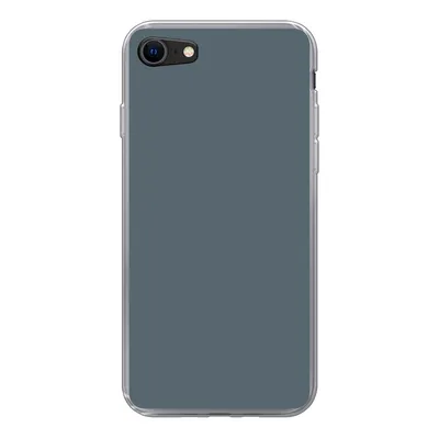 Produktbild von MuchoWow® Handyhülle Schutzhülle Hülle für iPhone 8 Farben - Blau - Innen Silikon Softcase Handy Hülle - Schutzhaube