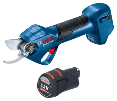 Immagine prodotto di Bosch Pro Pruner Forbici professionali a batteria 12 V + 1x batteria ricaricabile 3,0 Ah - senza caricabatterie