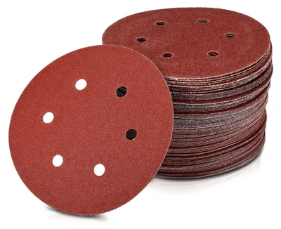 Produktbild von 100 Stück Klett-Schleifscheiben Ø 150 mm mit Körnung P120