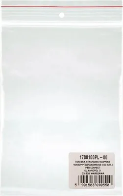 Obrázok produktu pre Rýchlouzatvárateľné vrecká - 55 x 55 cm, 100 ks