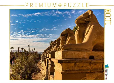 Produktbild von CALVENDO Puzzle Karnak Tempel, Luxor | 1000 Teile Lege-Größe 64x48cm Foto-Puzzle für glückliche Stunden