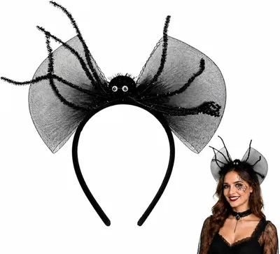 Imagen del producto de Conjunto de diademas de Halloween, con diferentes estilos, de 6 piezas, para fiestas de disfraces