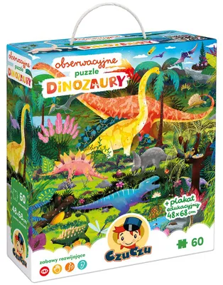 Produktbild von CZUCZU Beobachtungspuzzle Dinosaurier 93174