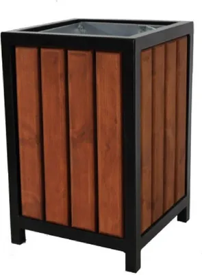 Produktbild von Abfallbehälter Müllbehälter Mülleimer Abfalltonne Outdoor Draußen 45L 9569