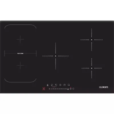 Produktbild von Induktionskochfeld 5 Platten Zonen Induktionskochplatte 80 cm Autark Flexzone