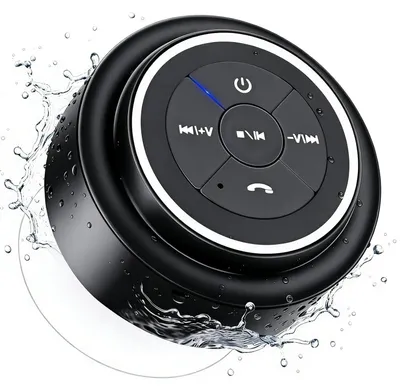 Zdjęcie produktu dla HAISSKY Głośnik Bluetooth wodoodporny IPX7 z RGB