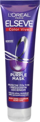 Produktbild von Loreal Elseve Color-Vive Lila Haarmaske gegen Gelb- und Kupfertöne 150ml
