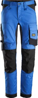 Produktbild von Snickers AllroundWork Stretch Arbeitshose, EN 14404 Blau-Schwarz-154