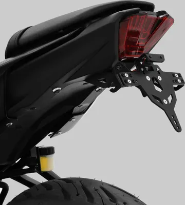 Zdjęcie produktu dla Uchwyt tablicy rejestracyjnej ZIEGER Pro kompatybilny z Yamaha MT-07 Switzerland