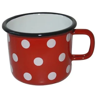 Produktbild von emaillebecher Durchmesser 9cm 0,5l PUNTÍK CZECH REPUBLIC