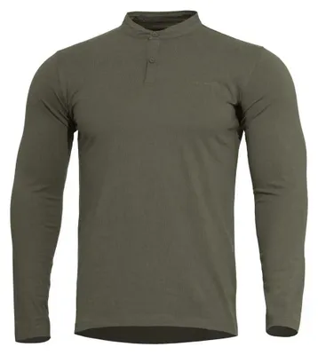Produktbild von Pentagon Romeo 2.0 Henley Langarm-t-shirt Grün L Mann Grün L