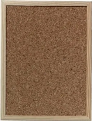 Produktbild von Herlitz Pinnwand Kork 30x40cm mit Holzrahmen 1 Stück