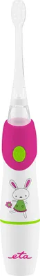 Produktbild von ETA Kinder Schallzahnbürste SONETIC rosa ETA071090010, für Kinder 3-10 Jahre, Schalltechnologie MOVE+, 2 Minuten Timer...