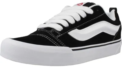 Produktbild von Vans Knu Skool Schwarz/Weiß - Uni Sneaker - VN0009QC6BT