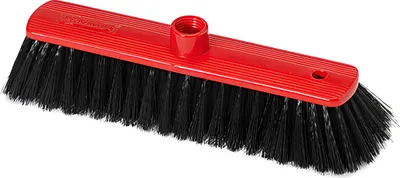 Produktbild von Nölle Profi Brush Stubenbesen, 28 cm Synthetikborste in Rot | 1 Stück