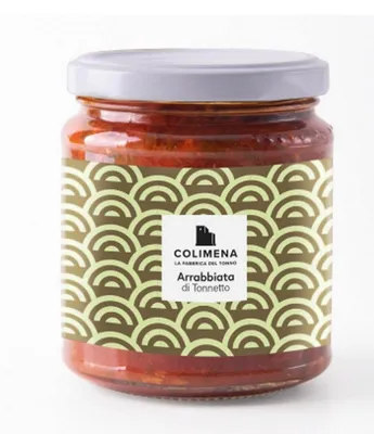 Produktbild von Thunfischsauce Arrabiata 190 gr. - Colimena